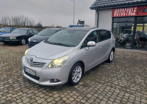 Toyota Verso cena 25900 przebieg: 220000, rok produkcji 2009 z Barczewo małe 191